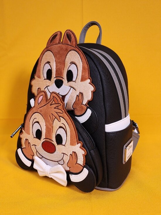 Loungefly Disney Chip N\' Dale Two Chips & A Miss Figural Mini Backpack NEW main image 10